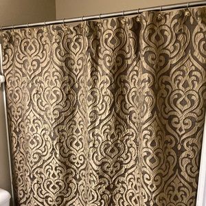 🛁 Bed Bath & Beyond Brown Shower Curtain 🛁